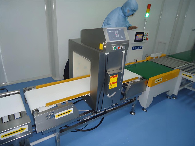 Intelligent metal detection machine