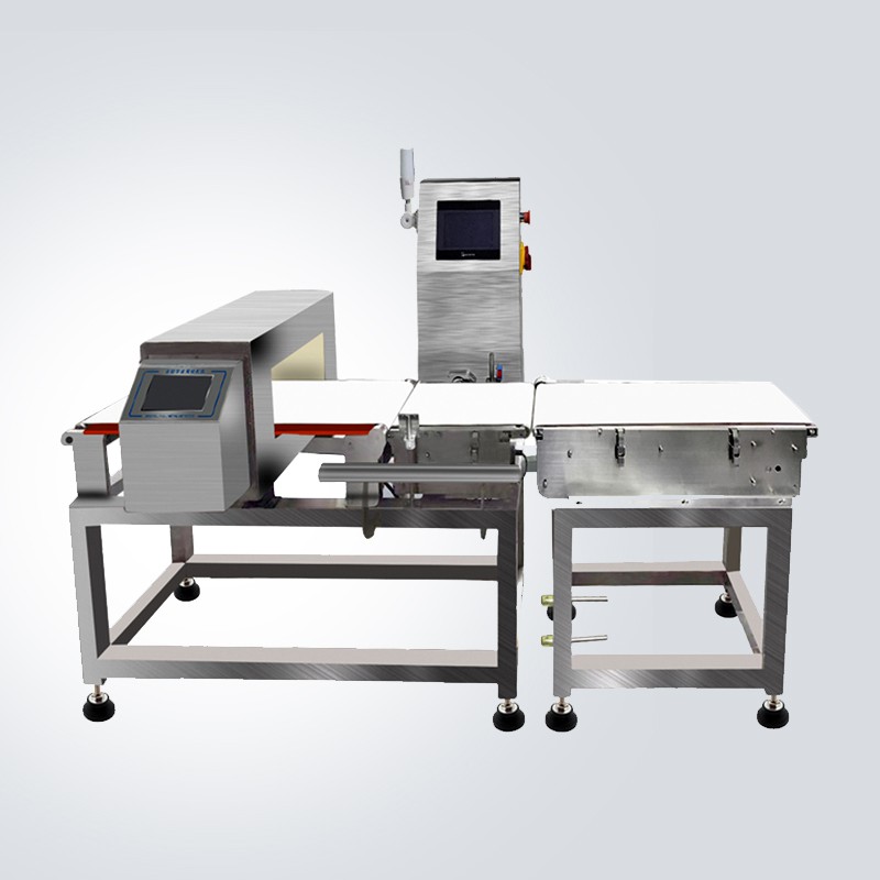 Metal detection and weighing integrated machine Metal detection and weighing integrated machine